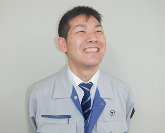 第二工事部 上村飛翔 新卒入社